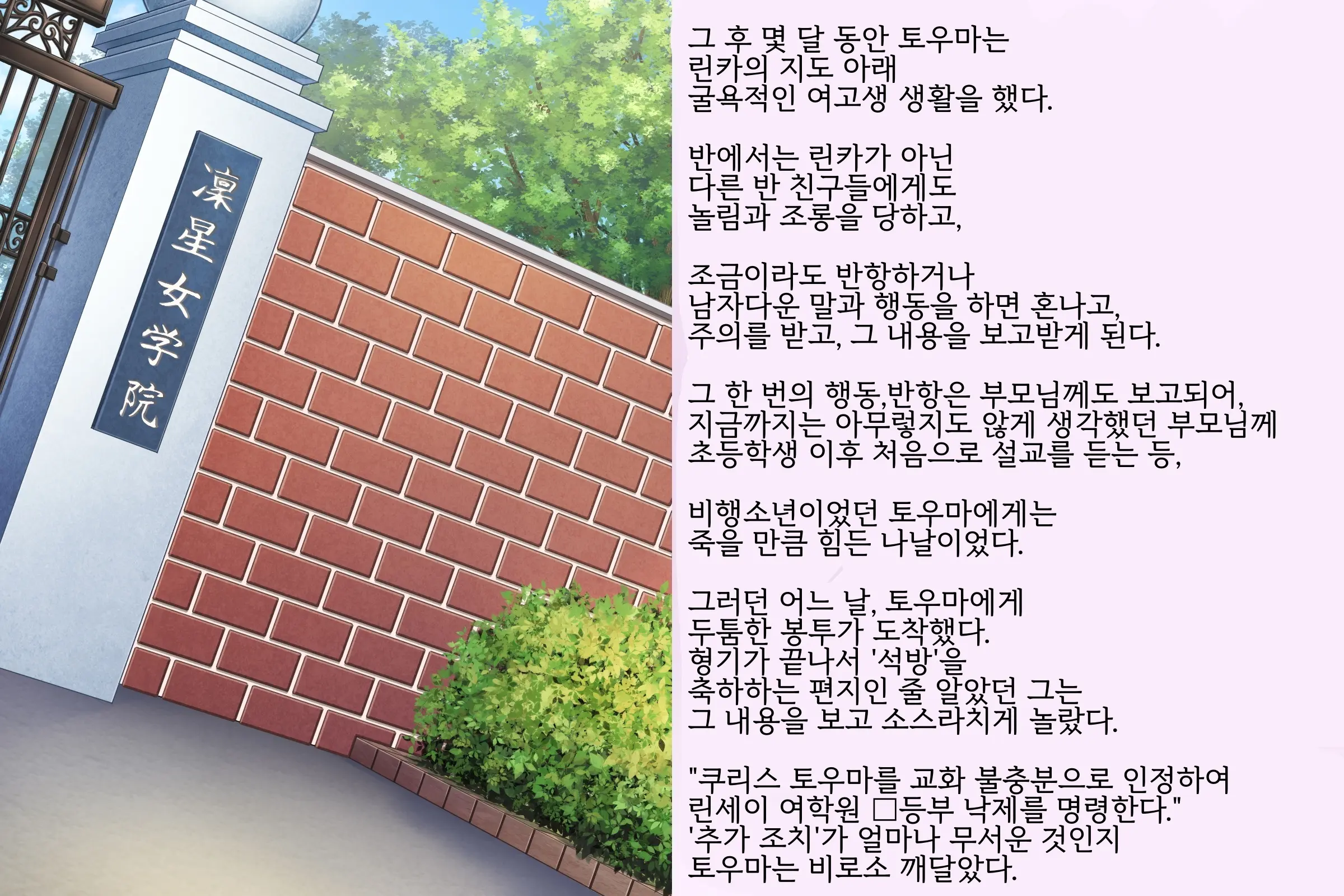 Kyousei Taikou Furyou Shounen | 강제퇴행불량소년